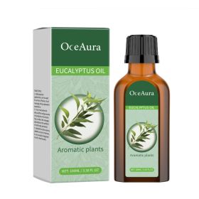 OceAura Eucalyptus Body Essential Oil, Gently Moisturizes And Moisturizes With A Refreshing Aroma Soothing And Relaxing Topical Massage (Option: 100ml-121.4g-1.96*1.14*5.11inch)
